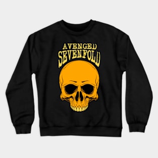 avenged gold skull Crewneck Sweatshirt